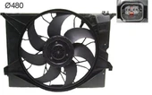 RADYATOR FANI KOMPLE MERCEDES S-CLASS W221 C216 - 1
