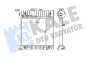 MOTOR SU RADYATORU MERCEDES M111 W202 S202 W210 S210 KLIMASIZ - 1
