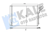 KLIMA RADYATORU BMW F07 F10 F11 F18 N20 - 1