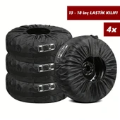 Glanz Oto Lastik Saklama Çantası 13 – 18 inç Stepne Kılıfı Yaz Kış Lastiği Taşıma Çantası - 1