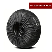 Glanz Oto Lastik Saklama Çantası 13 – 18 inç Stepne Kılıfı Yaz Kış Lastiği Taşıma Çantası - 2