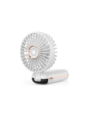 BATUR Taşınabilir Mini El Fanı 5 Ayarlı LED Ekranlı Mini El Tipi Hızı Sessiz Çalışma SL608 - BEYAZ - 3