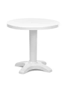 80 CM Plastik Yuvarlak Bahçe-Balkon Masası - 2