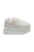 Aybaak 5007 Yüksek Dolgu Topuk Kadın Ayakkabı Sneaker - 8
