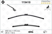 ÖN SİLECEK SÜPÜRGESİ X2 MUZ TİPİ MONDEO IV 07 14 VOLVO C70 II 07 17 V40 12 - 1