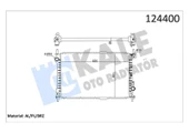 MOTOR SU RADYATORU CONNECT 1.8TDCI 75 90PS 03 09 KLIMASIZ - 1