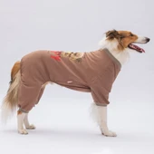 PawStar Happy Teddy Bear Büyük Irk Pijama Tulum thumbnail 3