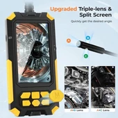 Advancore Üçlü Lensli Işıklı Endoskop Kamerası - 5m Kablo - 4