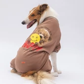 PawStar Happy Teddy Bear Büyük Irk Pijama Tulum thumbnail 1