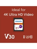 Philips 64GB SD Kart | Ultra Pro | V30 – UHS-I U3 – 4K Performansı - 3
