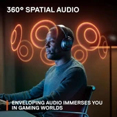 SteelSeries Arctis Nova Pro Kablosuz Multi-Sistem Gaming Kulaklık - 6