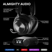 SteelSeries Arctis Nova Pro Kablosuz Multi-Sistem Gaming Kulaklık - 5