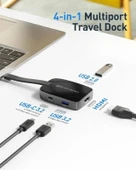 Cable Matters 4'ü 1 arada USB C 4K/60Hz iPhone 15 Şarj Noktası - 2