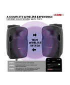 5 Çekirdek 10 İnç TWS Çift Bluetooth Parti Hoparlörü - 3
