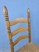 Vintage Masif Ahşap Sandalye (1 Adet) AC06 - 5