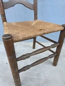 Vintage Masif Ahşap Sandalye (1 Adet) AC07 - 2