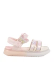 Guja Pembe Cırtlı Taş İşlemli Kız Çocuk Sandalet 25Y600 F - 1