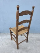 Vintage Masif Ahşap Sandalye (1 Adet) AC05 - 6