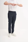 Cazador Jogger Denim Pantolon Beli Bağcıklı Düz Paça 810 - 1