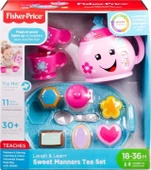 Fisher-Price Gül & Öğren Yürümeye Başlayan Müzikli ve Işıklı Çay Seti Oyuncağı - 6