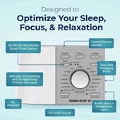 Sound+Sleep High Fidelity Uyku Ses Makinesi - 6