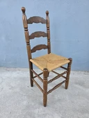 Vintage Masif Ahşap Sandalye (1 Adet) AC05 - 2