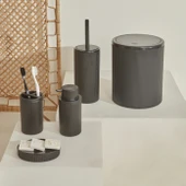 Karaca Home Mayra 5'li Banyo Seti Siyah - 1