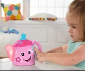 Fisher-Price Gül & Öğren Yürümeye Başlayan Müzikli ve Işıklı Çay Seti Oyuncağı - 11
