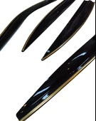 Toyota Rav4 Pnd Gold Kromlu Cam Rüzgarlığı 4lü 2014-2019 Arası thumbnail 3