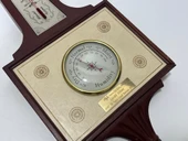 Taylor Antika Ahşap Meteoroloji İstasyonu – Barometre, Termometre, Higrometre - 6