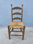 Vintage Masif Ahşap Sandalye (1 Adet) AC05 - 4