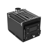 MADFOX WOODLANDER KATLANIR KAMP SOBASI KÜÇÜK BOY SİYAH - 2