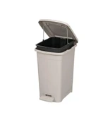 Omnipazar ELF-İ343 Slim Pedallı Plastik Çöp Kovası İç Kovalı 15 lt - 3
