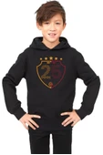 25 Şampiyonluk Shield Siyah Çocuk 3ip Kapşonlu thumbnail 1