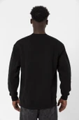 5 Yıldız Sarı Kırmızı İmparatorluk Siyah Erkek 2ip Sweatshirt - 5