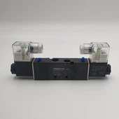 Pnömatik Valf Ventil 4V220-08 1/4 - 5/2 BB 12V/24V/110V/220V - 2