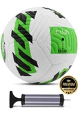 Yeşil Yeni Desenli Futbol Topu 4 Astarlı No:5 480 Gr + Pompa Hediyeli X507 - 1
