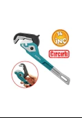 Total Cırcırlı Boru Anahtarı 10'' İngiliz Anahtar 3.8 Cm Ağız 25 Cm Boy Çırçırlı Sökme Sıkma Tutma - 1