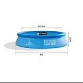 Şişme Aile Havuzu - Intex - Easy - 244 x 61 cm (28106) - 3