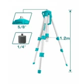 Total TLLT01152 Lazer Distomat Hizalama için Tripodv - 3
