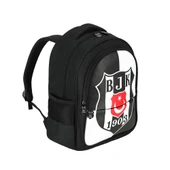 Beşiktaş Bjk 1903 Logo Desenli Suni Deri Okul Çantası - 2
