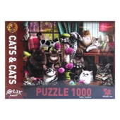 1000 Parça Kediler Puzzle 0356 - 1
