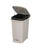 Omnipazar ELF-İ342 Slim Pedallı Plastik Çöp Kovası İç Kovalı 25 lt - 1