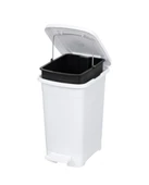 Omnipazar ELF-İ342 Slim Pedallı Plastik Çöp Kovası İç Kovalı 25 lt - 5