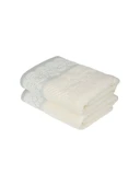 2 Li Özdilek %100 Pamuk Evony El Yüz Havlusu 50 x 90 - 1