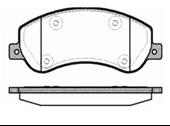 ÖN FREN DİSK BALATA FİŞLİ FORD TRANSIT V347 06-12 VW AMAROK 10-16 MGA 55259 - 1