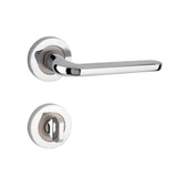 Arpat Likya Yuvarlak Rozetli Wc Kapı Kolu Krom - 1