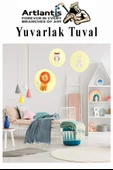 Kare Yuvarlak ve Altıgen Tuval 30 cm 2 li 1 Paket 30x30 cm Arkadan Zımbalı Astarlı Resim Tuvali Akrilik Yağlı Boya - 5