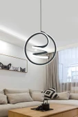 Modern Sarkıt Tekli Antre, Oda Helezon Ledli Avize - 3