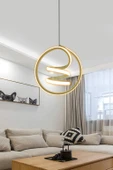 Modern Sarkıt Tekli Antre, Oda Helezon Ledli Avize - 7